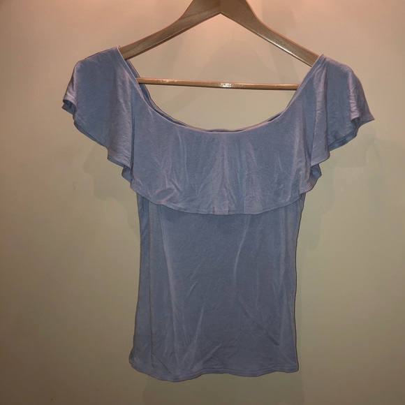 GARAGE Off-Shoulder Top with Ruffle - Picture 3 of 4